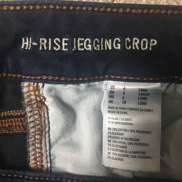 American Eagle Hi-Rise Jegging Crop - Picture 5 of 5